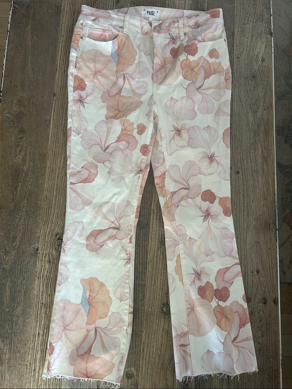 PAIGE floral women’s jeans